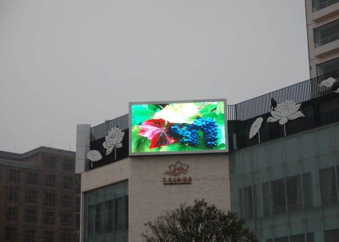 চীন টেকসই শক্তি সঞ্চয় বহিরঙ্গন স্থায়ী LED ডিসপ্লে P10 চোবান হাইলাইট 2 বছর পাটা কারখানা
