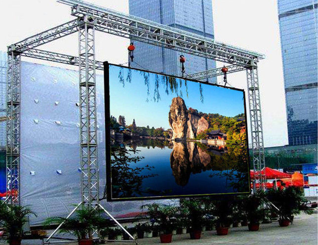 চীন Epistar চিপ আউটডোর ভাড়া LED ডিসপ্লে 5.95 মিমি পিক্সেল পিচ SMD1921 100000 ঘন্টা জীবন বৃত্তান্ত কারখানা